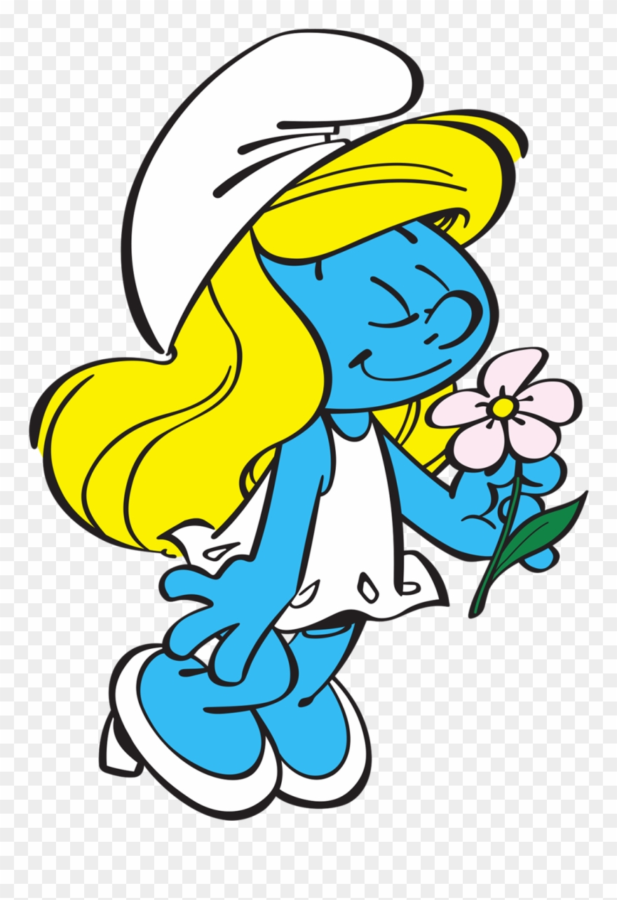 Résultat De Recherche D'images Pour "schtroumpfette" - Smølfe Håndklæde Pink, Smølfer - Smølfe Håndklæde Pink Clipart