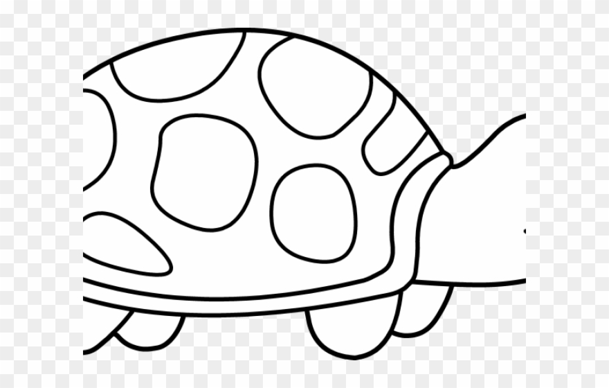 Sea Turtle Clipart Clip Art - Black And White Turtle Clip Art - Png Download