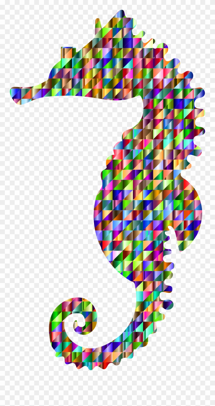 Big Image - Seahorse Clipart