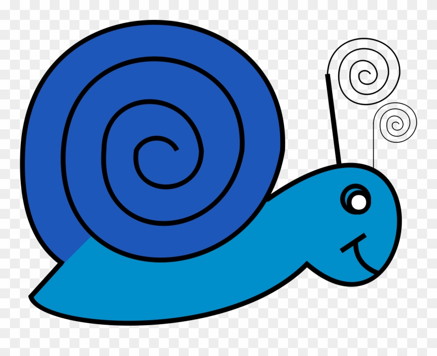 Mollusc Clipart Snail Shell - Green Snail Clip Art - Png Download