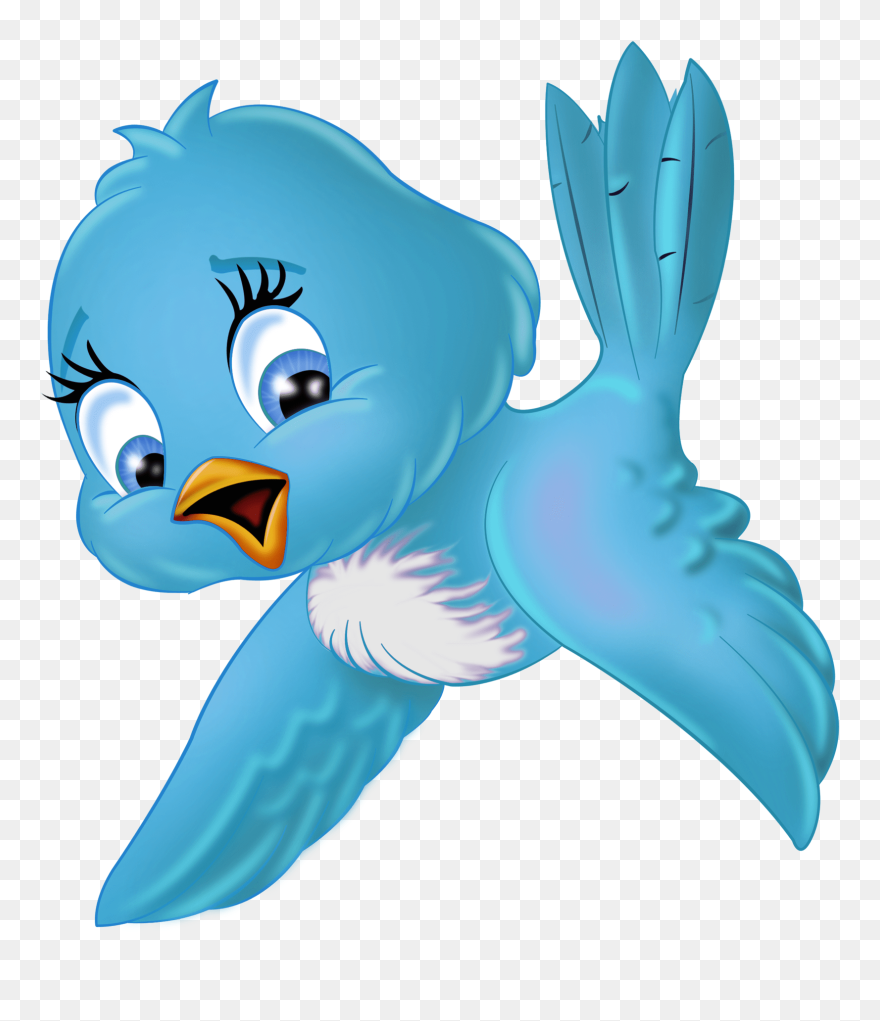 Blue Bird Clip Art - Birds Clipart Png Transparent Png