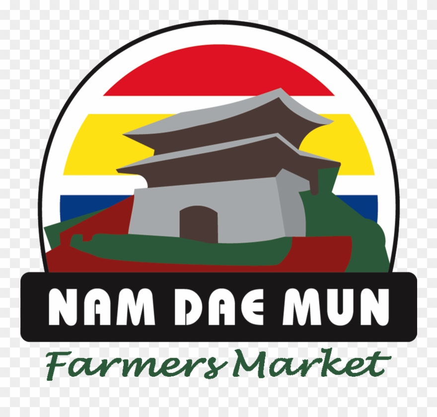 Nam Dae Mun Farmers Market Logo Clipart