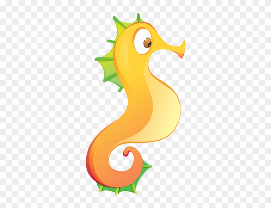 Seahorse Kids Clipart