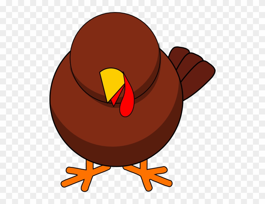 Turkey Without Feathers Clipart - Png Download