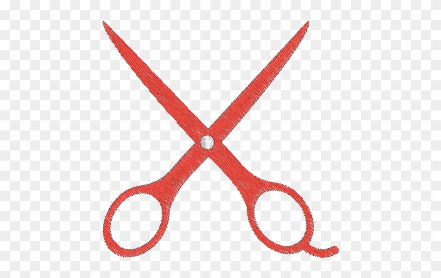 Tesoura Em Png - Desenho Tesoura Cabeleireiro Png Clipart