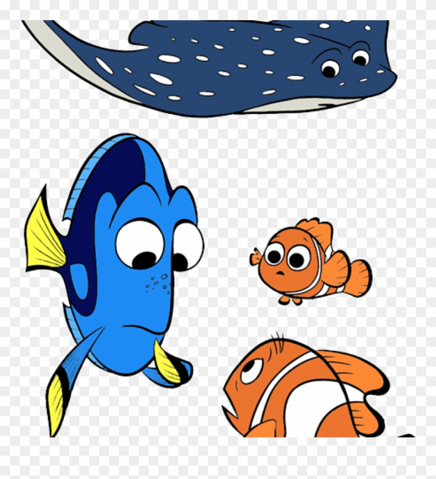 Finding Nemo Clipart Finding Nemo Characters Clipart - Finding Nemo - Png Download