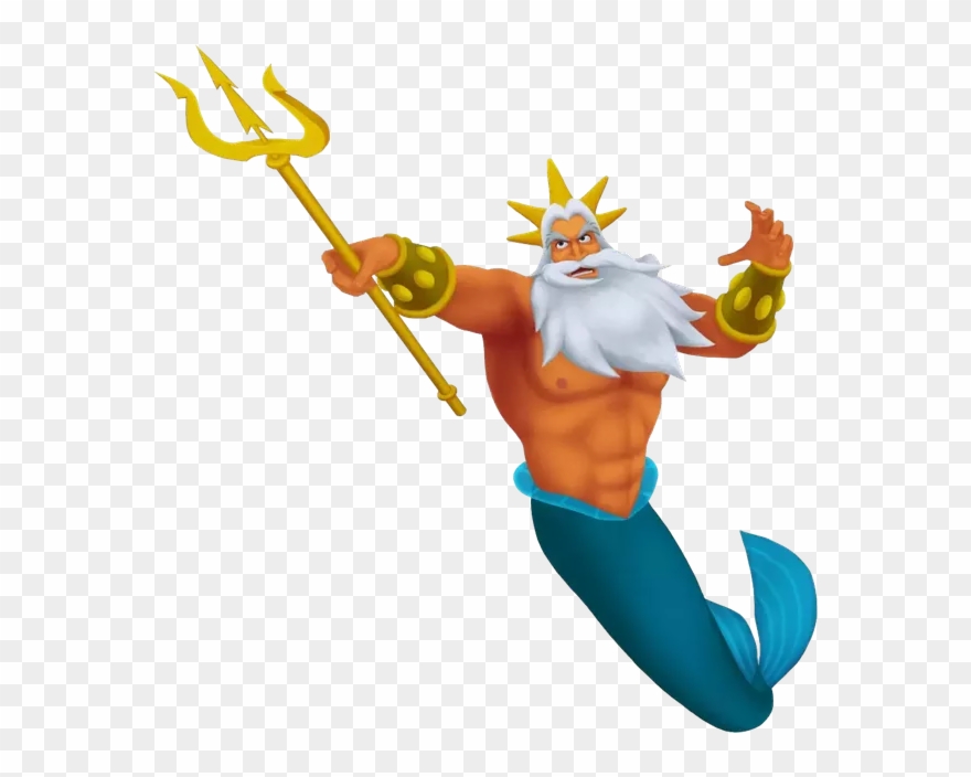 Clam Clipart Mermaid Bra Shell - King Triton - Png Download