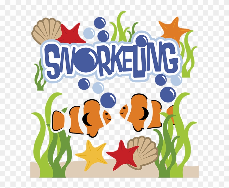 Snorkeling Svg Scrapbook Collection Snorkeling Svg - Snorkeling Clipart - Png Download