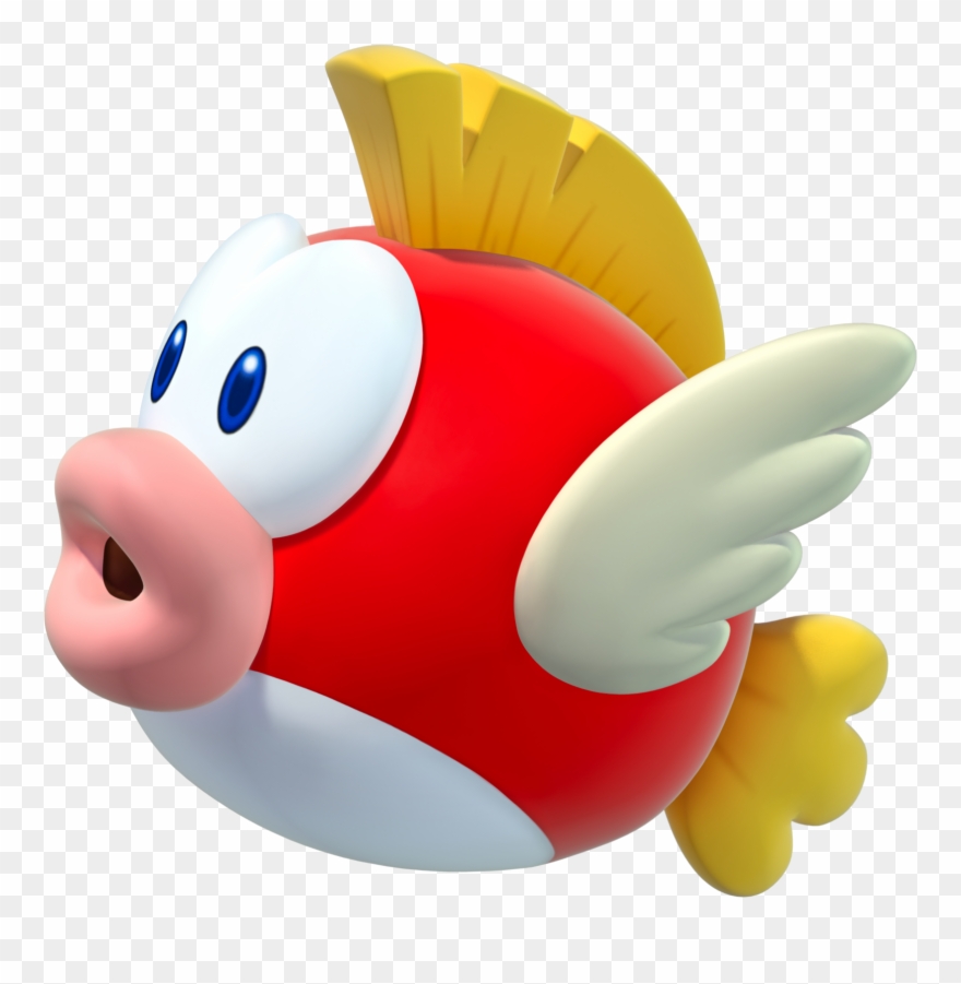 Cheep Cheep Mario Clipart