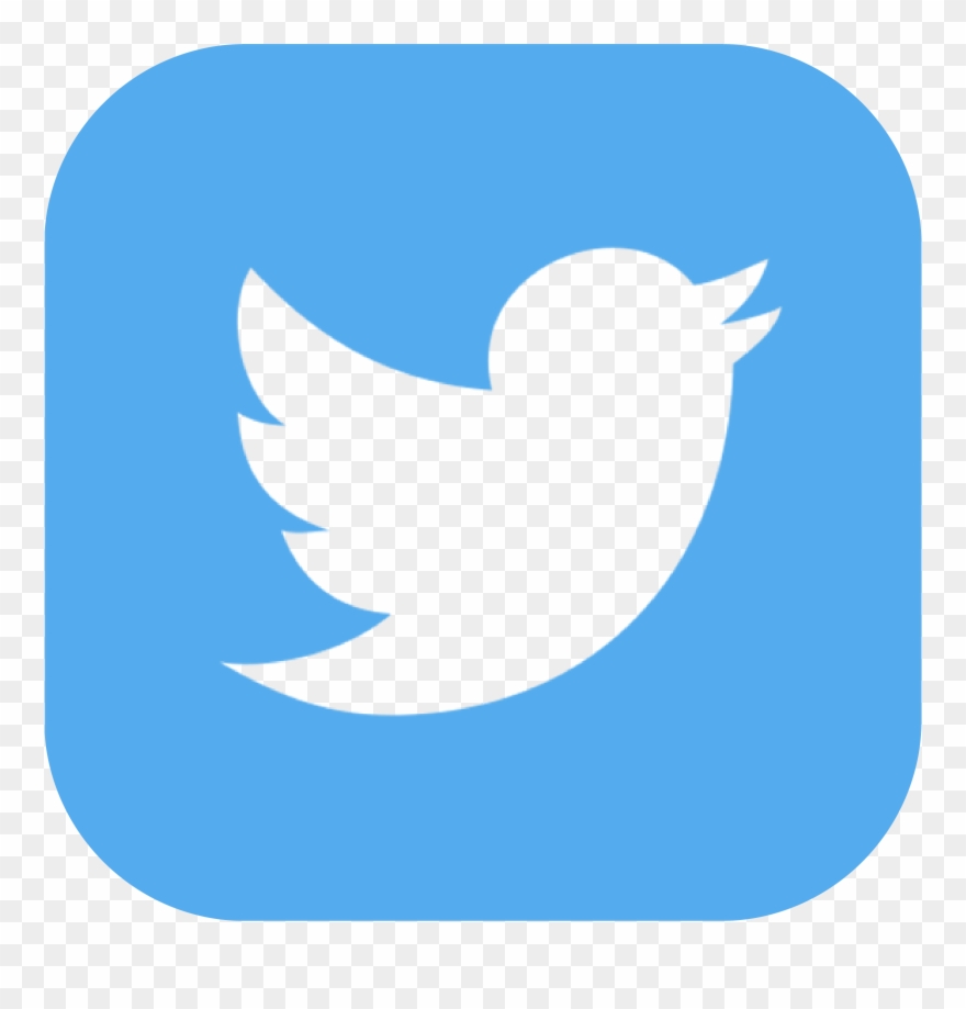 Follow Us - Twitter Logo Square Png Clipart