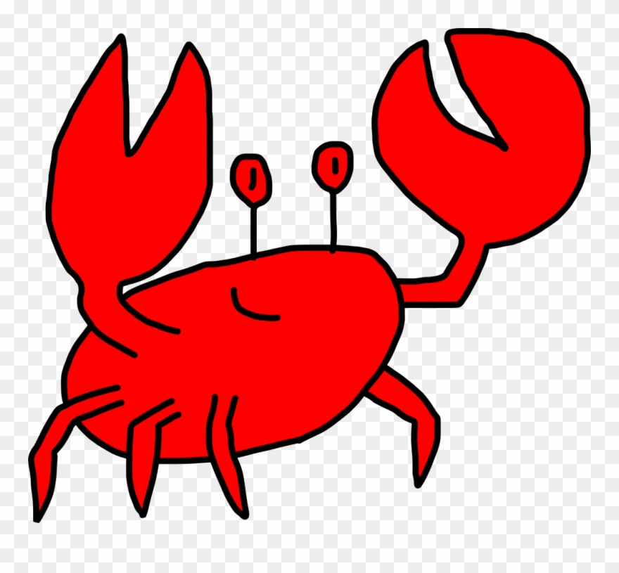Crabs Clipart Shrimp - Friendly Crab - Png Download