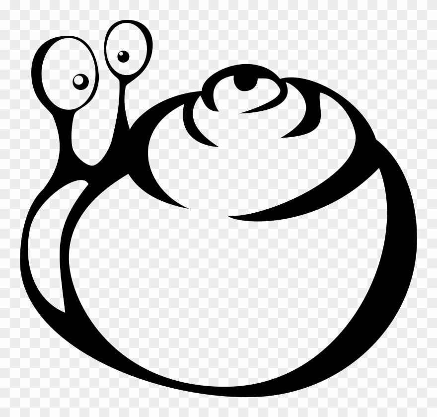 Drawing Snail Hermit Crab Seashell - หอย ทาก เวก เตอร์ Clipart