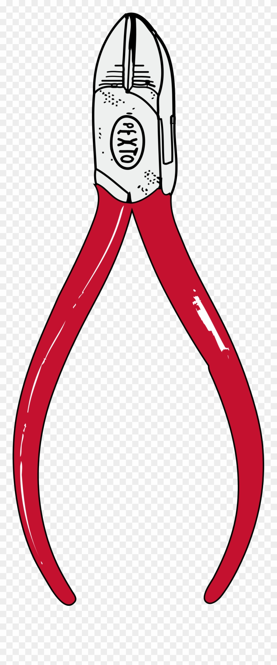 Diagonal Cutting Pliers Clipart