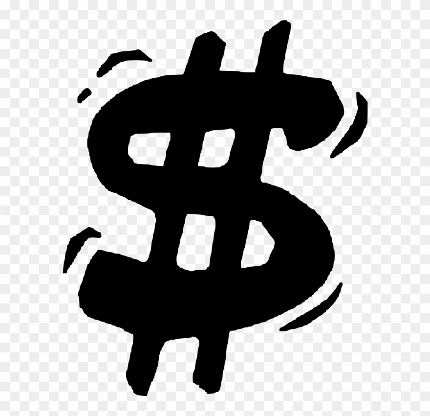 Clipart - Money - Free Transparent Dollar Sign Clip Art - Png Download