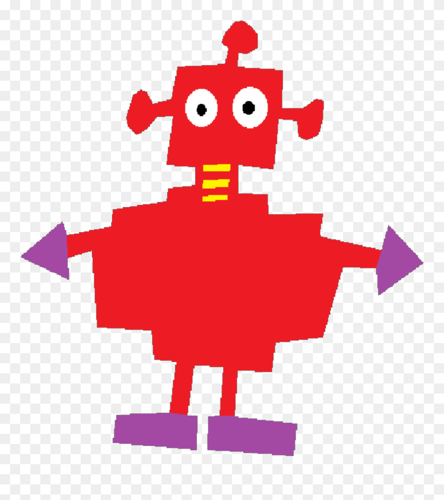 Robot And Monster Droide Nickelodeon Dave Pressler - Clip Art - Png Download