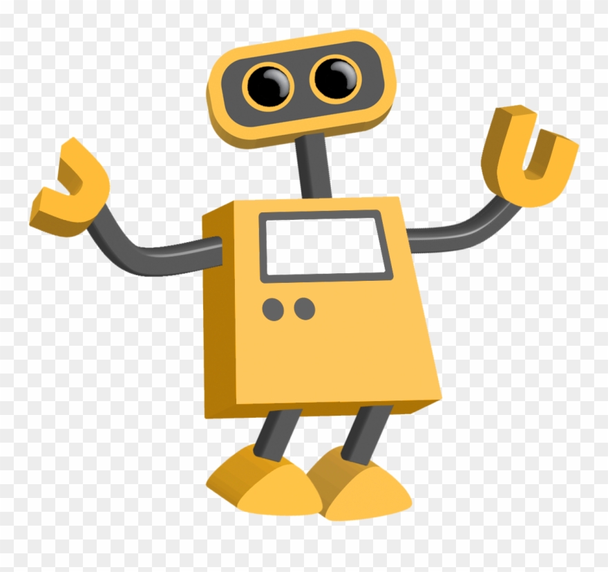 Robot Png - Cartoon Robot Transparent Background Clipart
