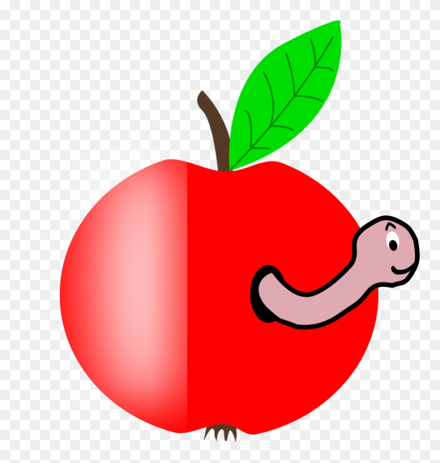 Smiling Apple Clipart, Vector Clip Art Online, Royalty - Apples Vector - Png Download