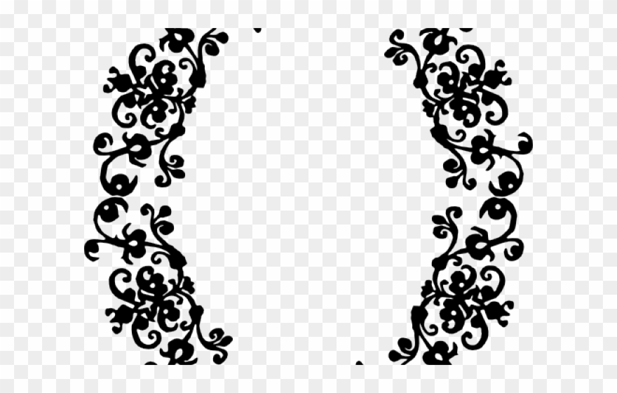 Round Vintage Border Clipart - Png Download