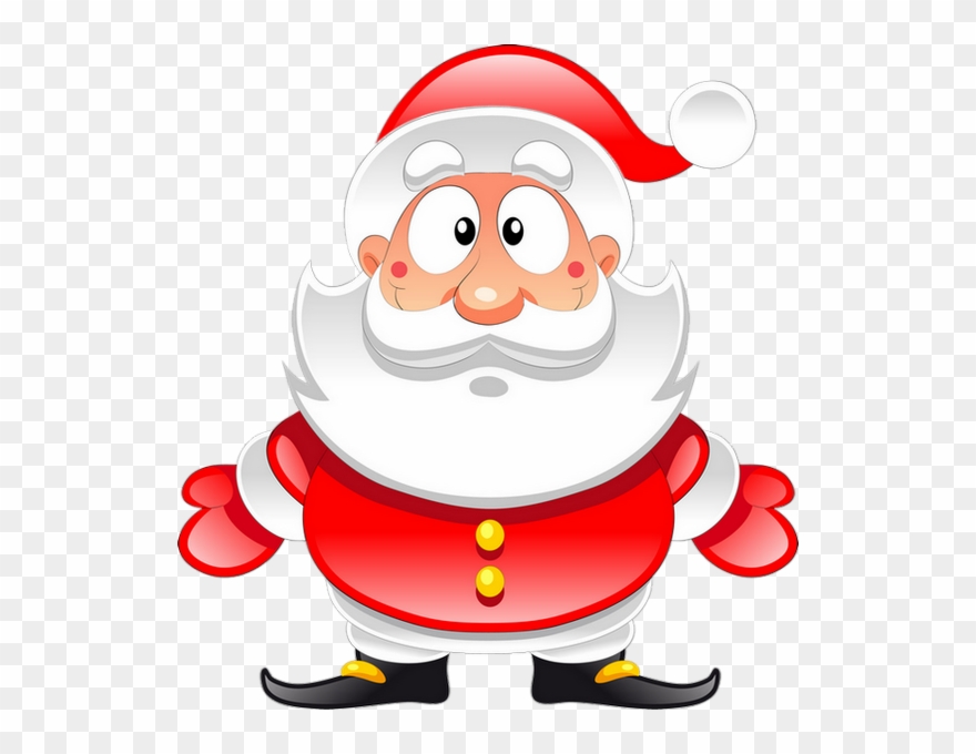 Christmas Elves And Santa Clipart