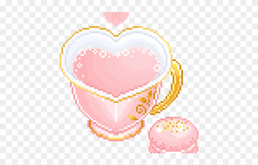 Pixel Clipart Pastel - Mug Cake - Png Download