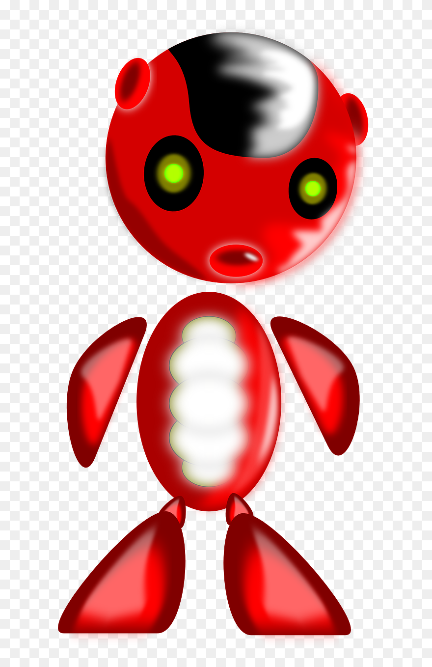 Robo Robot 555px 83 - Devil Clipart