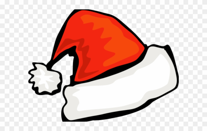 Picture Of Santa Hat - Cartoon Santa Hat Png Clipart