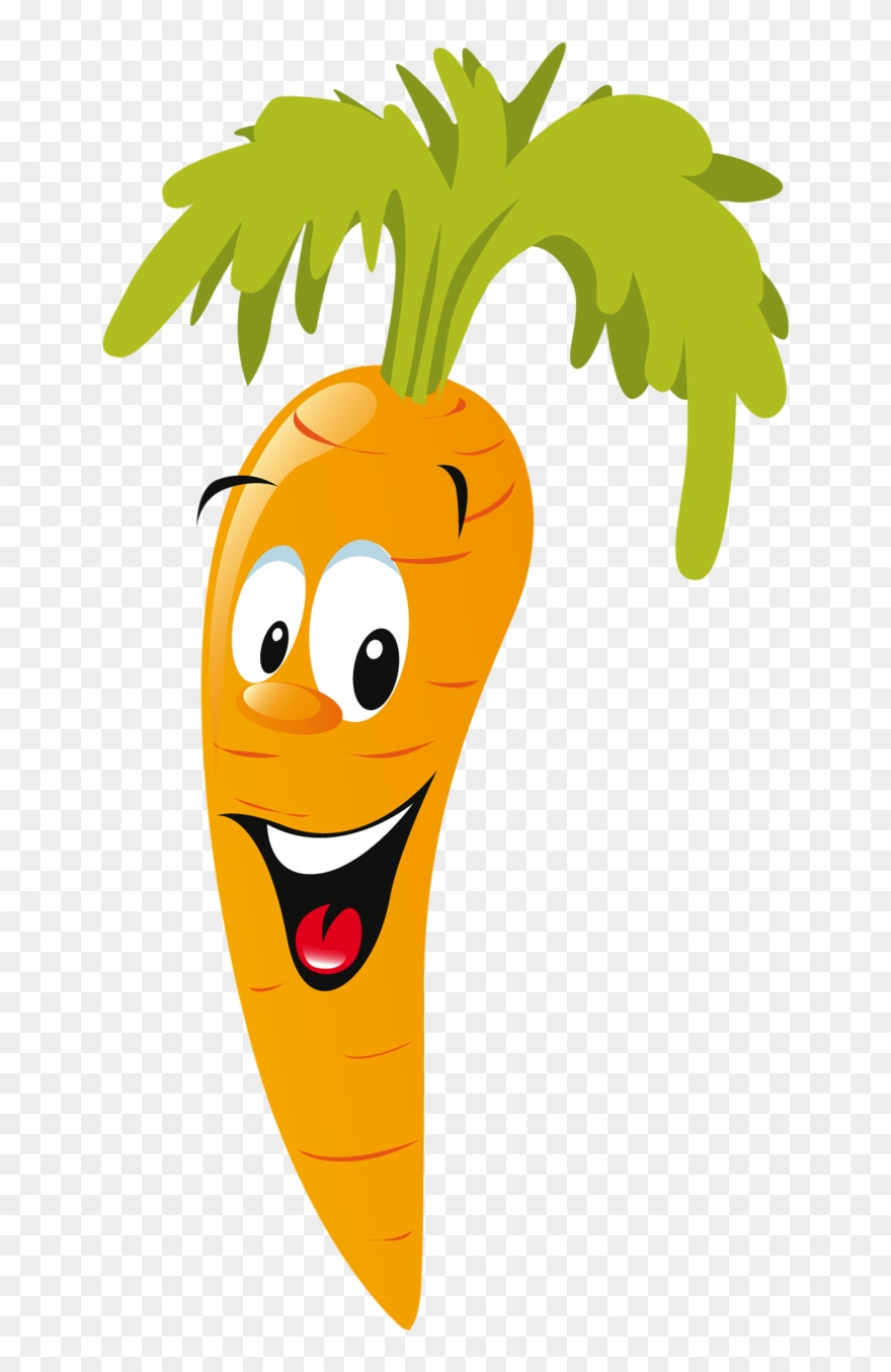 Mis Laminas Para Decoupage - Carrot Clipart With Eyes - Png Download