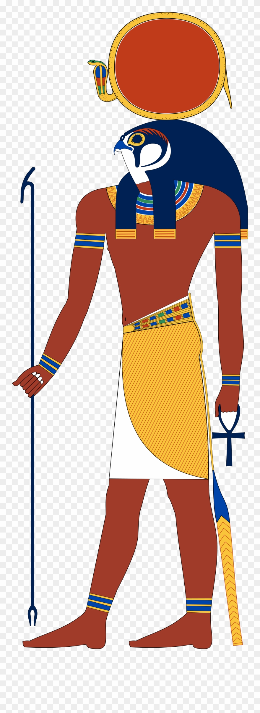 Free Cartoon Test Tubes, Download Free Clip Art, Free - Ra Egyptian God - Png Download