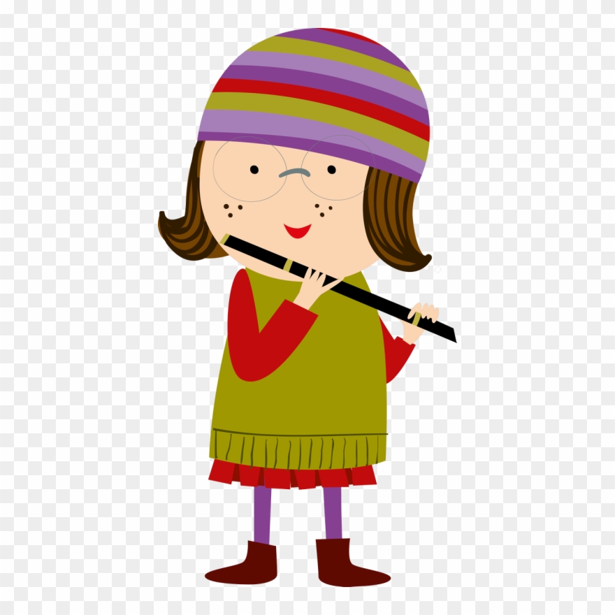 Personnages, Illustration, Individu, Personne, Gens - Flute Clipart