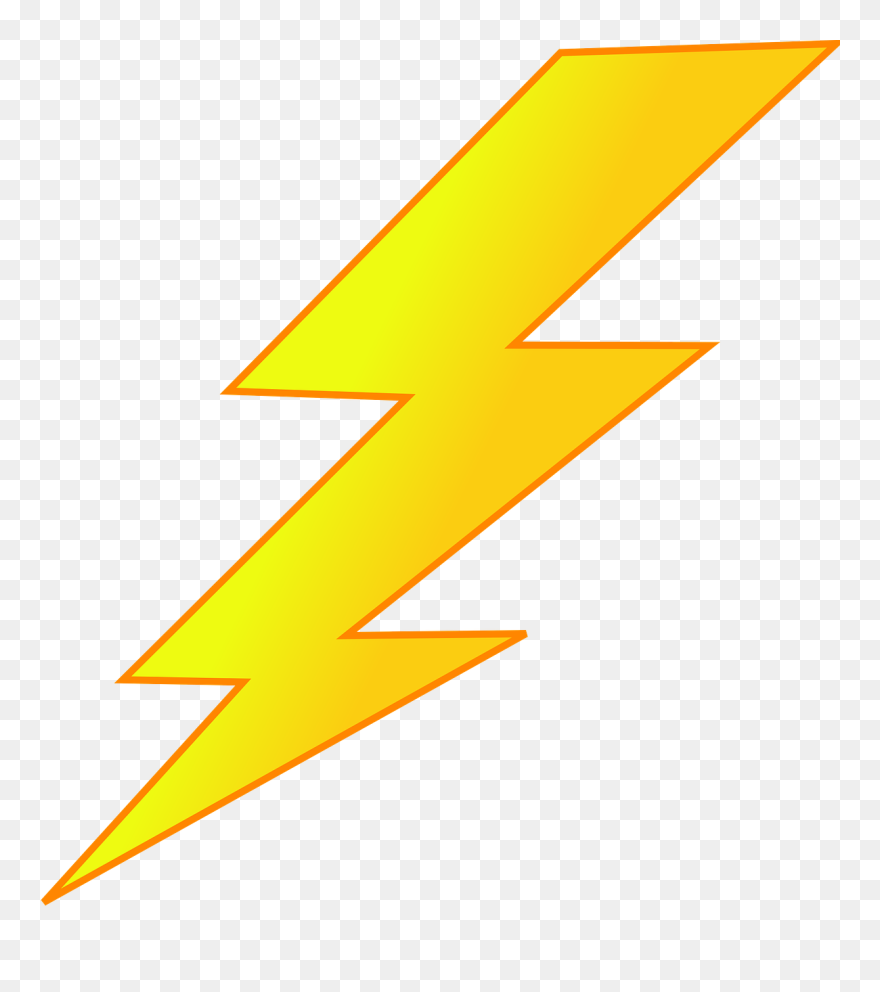 Graphic Royalty Free Lighting Bolt Picture - Transparent Background Lightning Clipart Png