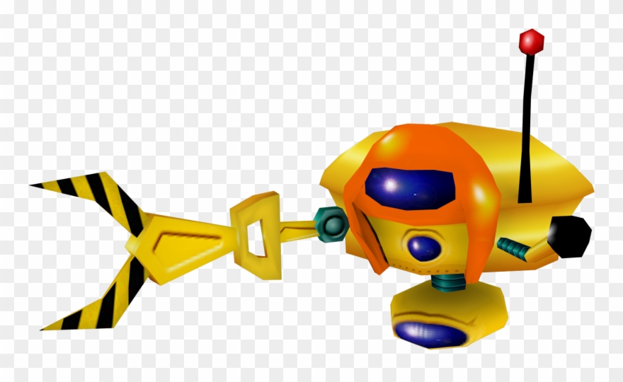 Robot Claw Png - Crash Bandicoot The Wrath Of Cortex Enemies Clipart