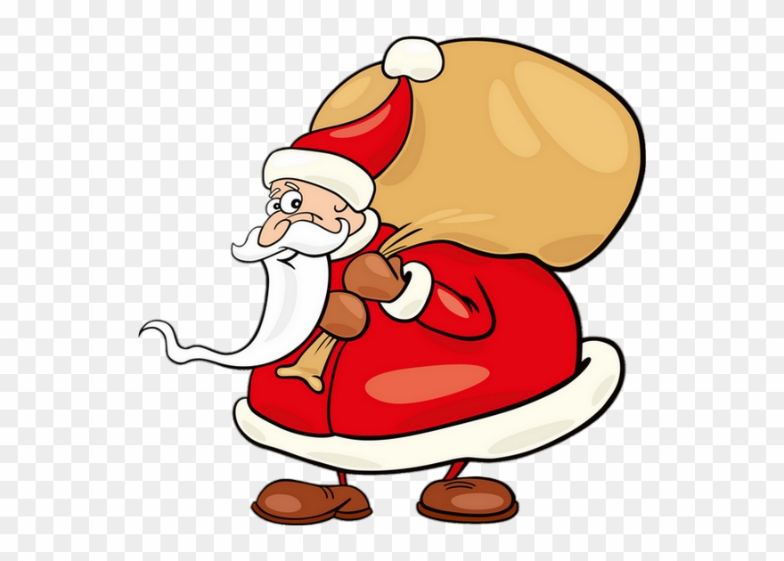 Père Noël Png - Merry Christmas Coloring Book Clipart