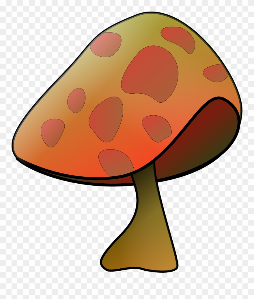 Food Cliparts, Food Design Svg - Mushroom Clip Art - Png Download