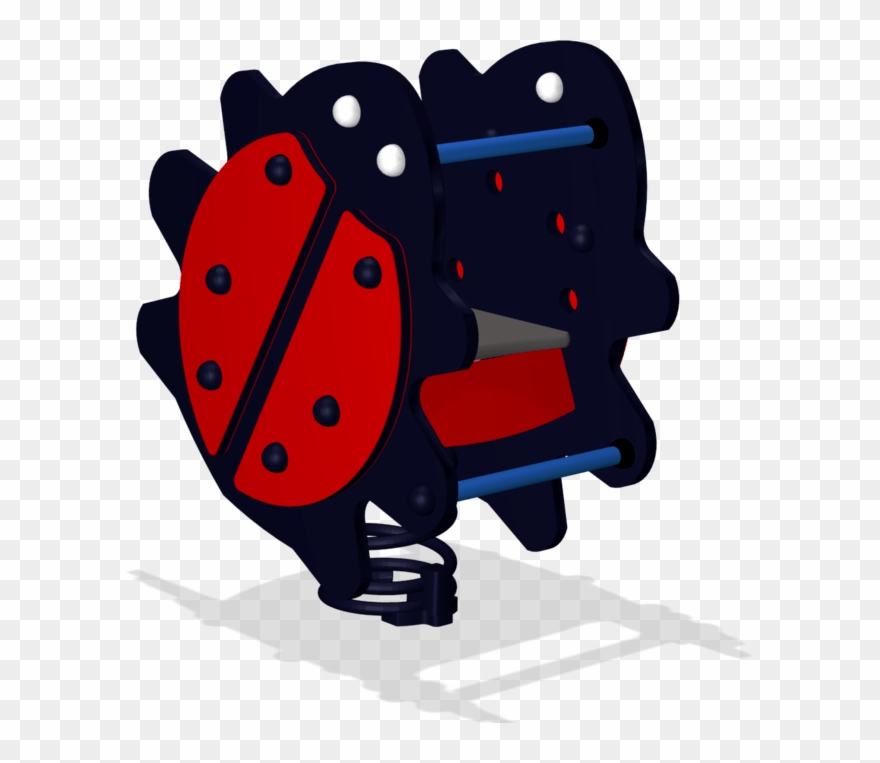 Federwippe Marienkäfer - Game Clipart