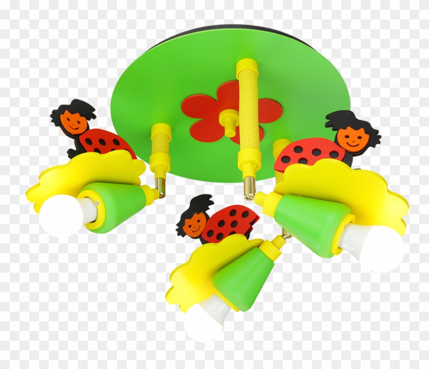 Marienkäfer Marini Grün 3er Deckenlampe Elobra - Ceiling Light Fixtures Clipart