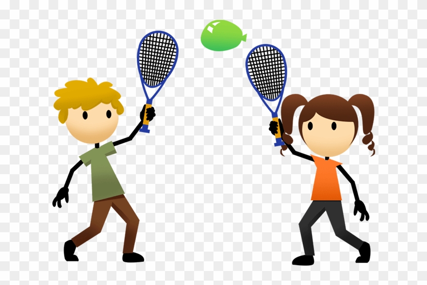 Activities Active For Life Active For Life Cartoon - Cartoon Balloon Tennis Clipart