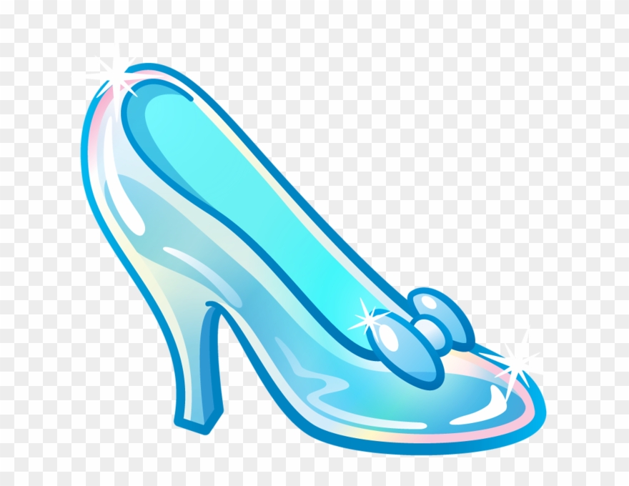 Clip Art Library Cinderella Vector Glass Slipper - Cinderella Shoes Clip Art - Png Download