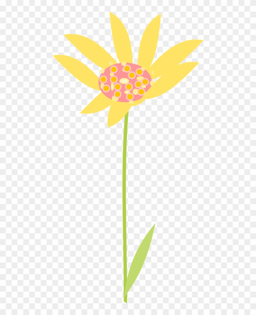 Yellow Scrap Flower Png - Portable Network Graphics Clipart