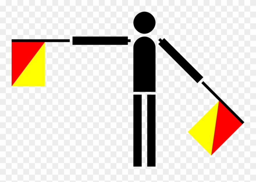 Semaphore Flags Clipart