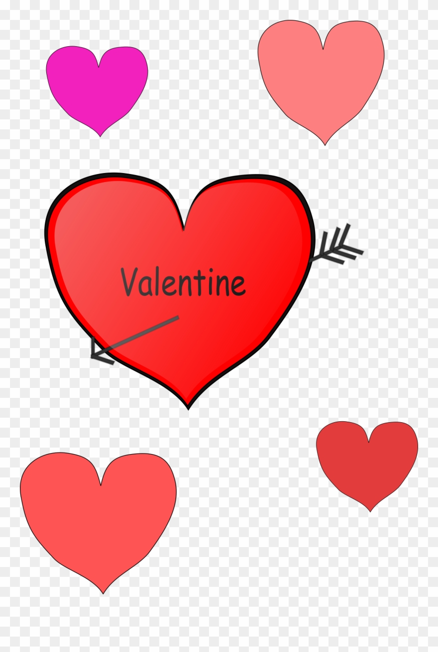 Valentine Clip Art Free - Png Download