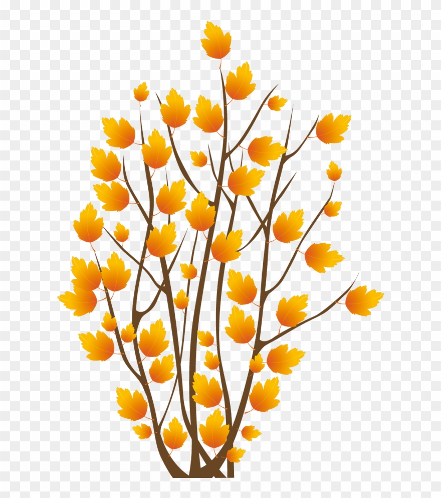 Fall Bush Png Clipart Imageu200b Gallery Yopriceville - Autumn Bushes Clipart Png Transparent Png
