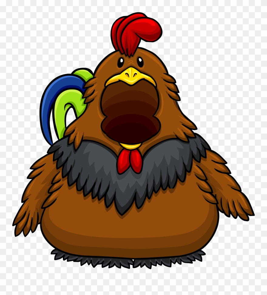 Rooster Costume Sc 1 St Club Penguin Wiki - Club Penguin Chicken Costume Clipart