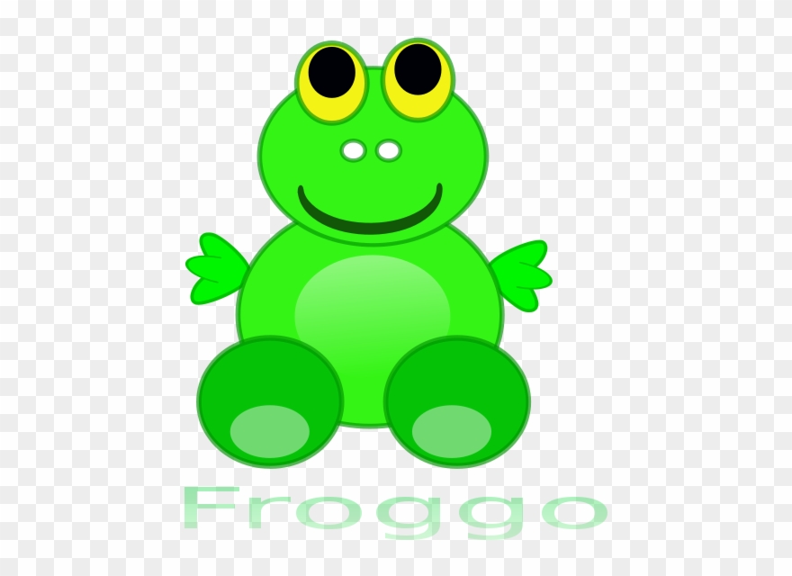 Frog Froggo Clip Art - Custom Baby Frog Shower Curtain - Png Download
