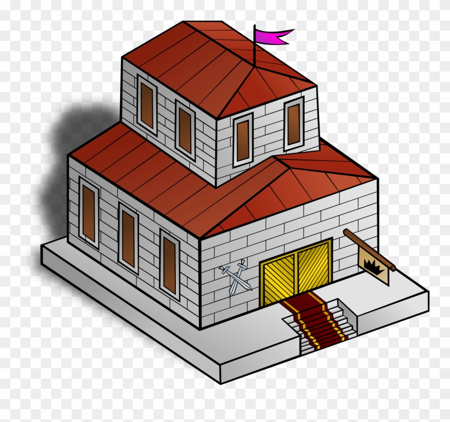 Das Rathaus - Townhall Clipart - Png Download