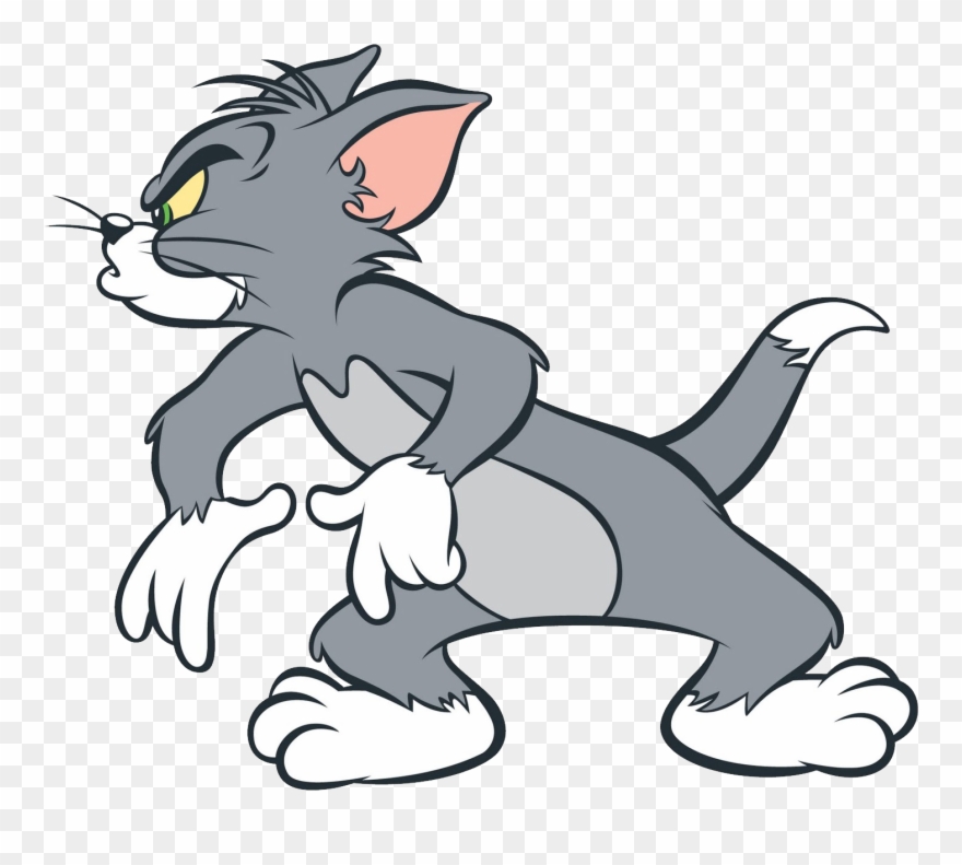 Tom And Jerry, Public Domain, Tao, Clip Art, Tom And - Cat Tom And Jerry - Png Download