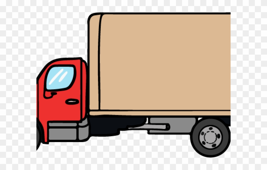 Cargo Truck Clipart Transparent - Νταλικα Clipart - Png Download