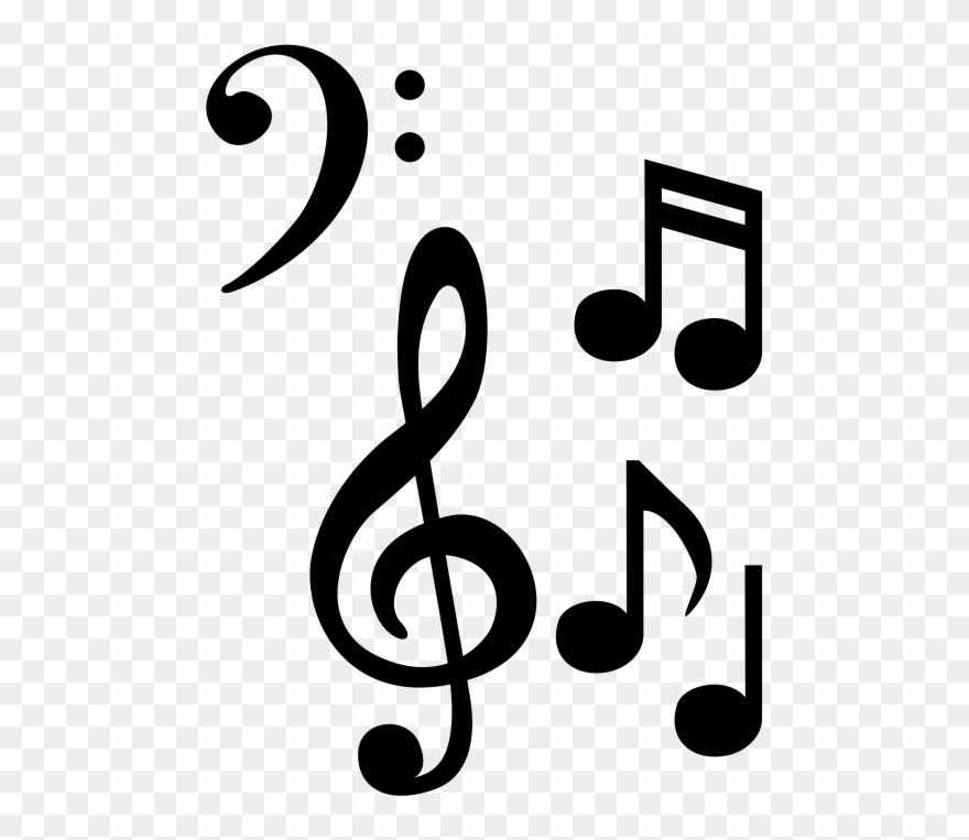 191 - Classic Music Note Clipart