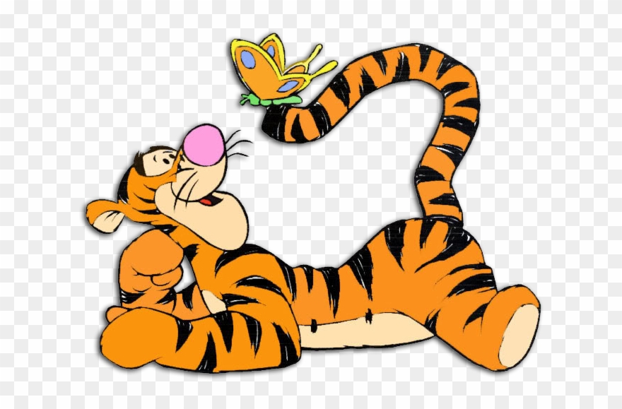 Disney Butterfly - Disney Winnie The Pooh Tigger Clipart