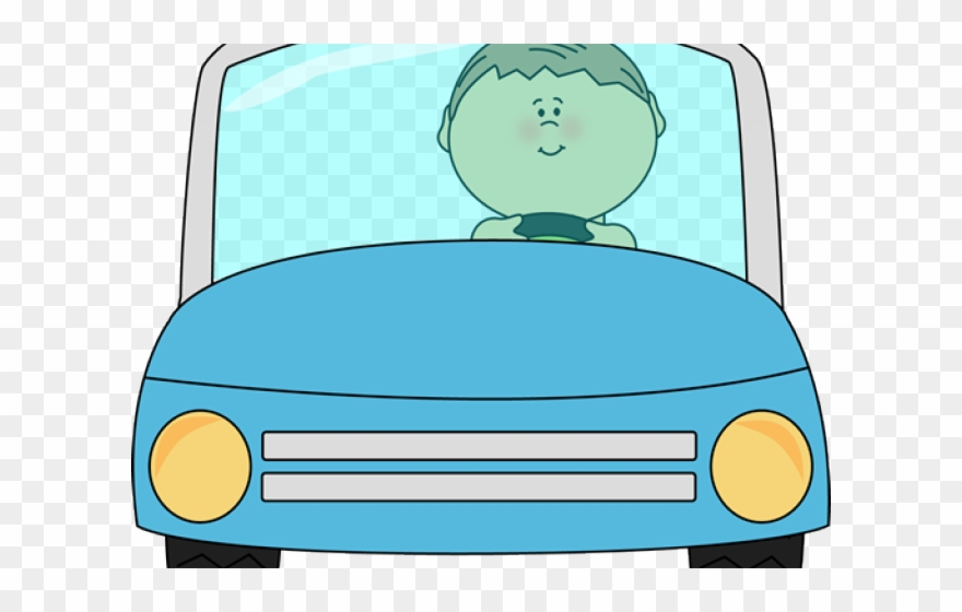 Blue Car Clipart Slow - Clip Art - Png Download