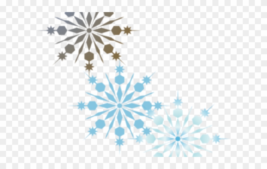 Snowflake Clipart Winter Wonderland - Transparent Background Snowflake Clipart - Png Download